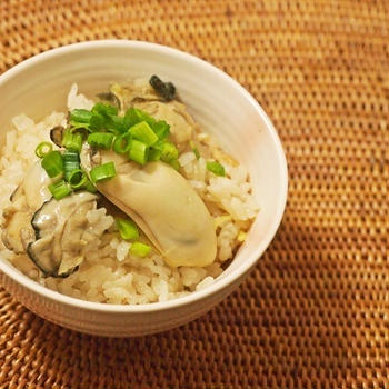 牡蠣飯♡