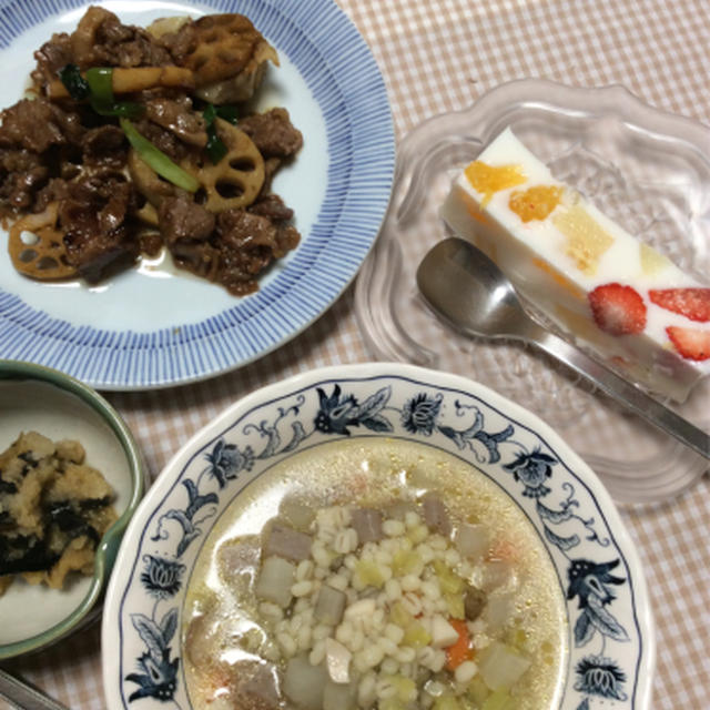 2月第3週の教室、作り置きできます