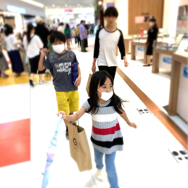 週末はいとこちゃんたちと遊びました〜！！