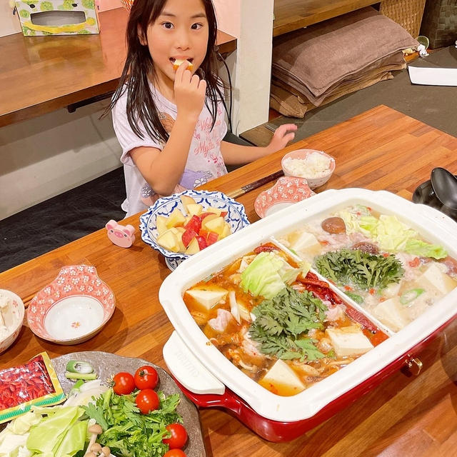 今夜は火鍋です〜！！