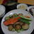 夏野菜と鮭のカレーマヨ