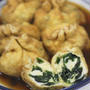 豆腐とわかめの袋煮