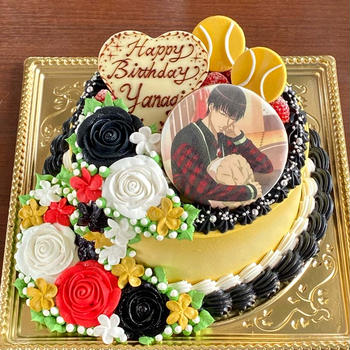 推しのお誕生日ケーキ！！『テニプリ』柳蓮二誕生祭2023☆