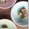 オツマミ三種☆蛸とチーズのキムチソース&温豆腐の海苔ソース