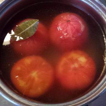 トマトの姿煮♪