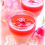 桜のムースゼリー