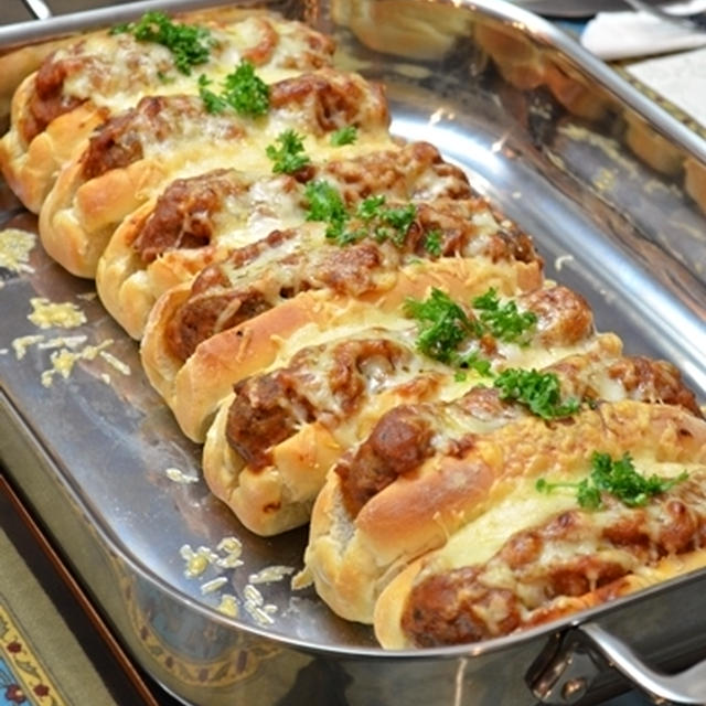 Indian Twisted Meatball Sub