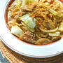 春のボリュームたっぷりランチは七味唐がらしで減塩！たっぷりキャベツの焼きうどん。