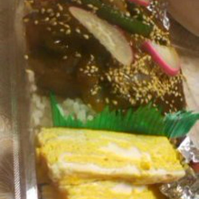 男子弁当！！てんこもり焼肉丼！！