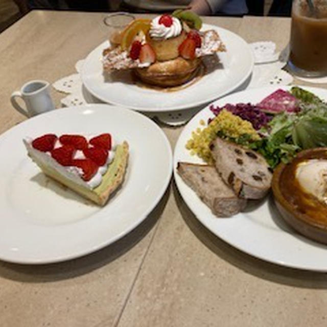 パンケーキ母の日ランチ