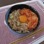 キムチ納豆玉子