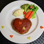 【バレンタインディナーに ♥ラブラブ♥　ミートローフ〜♪】