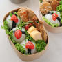 可愛いお弁当を旦那に持たせてみた（笑）イチゴおにぎり弁当