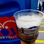 今年も神宮球場でヤクルト巨人戦（こんな大味な試合ありなのか・・・）でビール飲む
