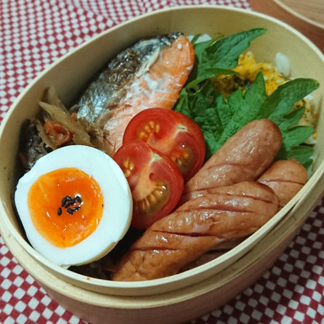 今日のわっぱ弁当 作ったのは ゆで卵だけ By Mikaさん レシピブログ 料理ブログのレシピ満載