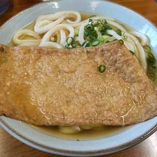 週一うどん。体調がイマイチ
