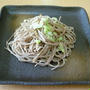 ねぎ塩焼き蕎麦