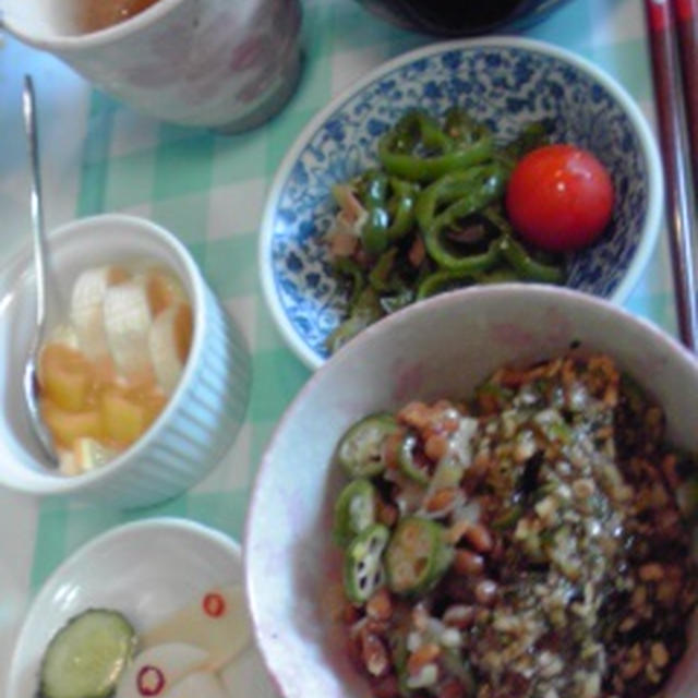 ブログ開設１３００日目です。今朝のご飯は～♪