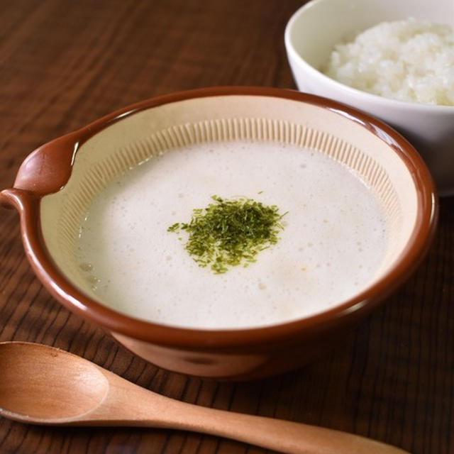 純白の仕上がりに♪山芋のとろろ