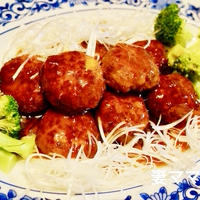 中華風「南瓜入り肉団子」♪　Sweet & Sour Meatballs