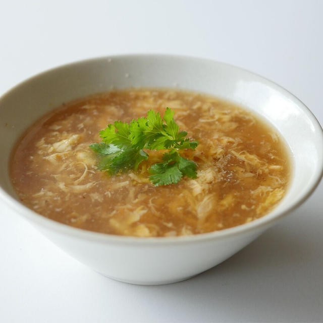 スープ一品増やしたい時。「中華風玉子スープ」ふわトロ玉子仕上げ