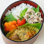 ６月２９日　水曜日　塩麹青しそ豚＆干しエビときのこのグラタン