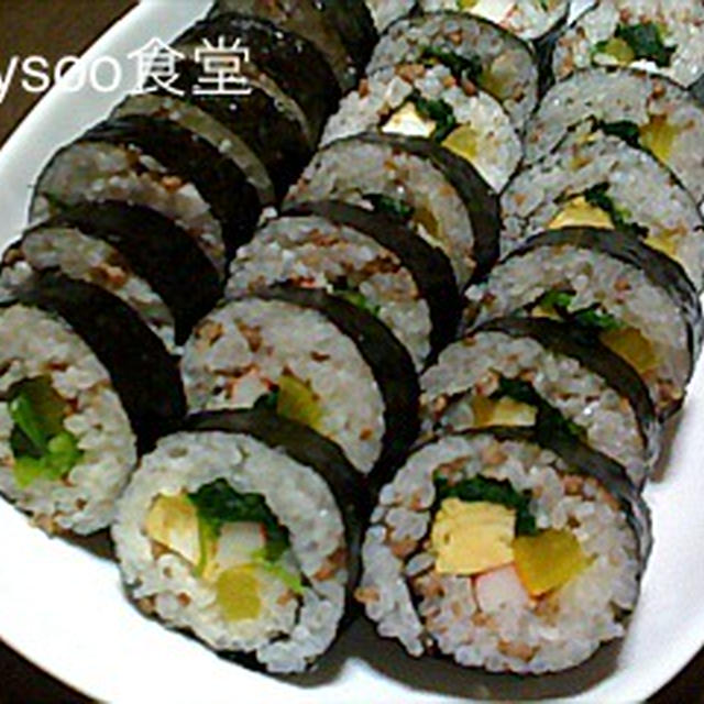 ひき肉入りキムパ