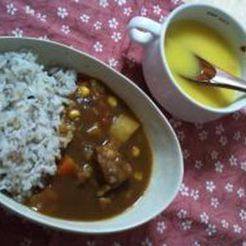カレーに目が無い旦那ちん・４月４日の食生活