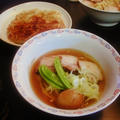 手作り叉焼麺と焼き餃子 by みなづきさん