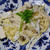 イカとエリンギのあっさりクリームパスタ