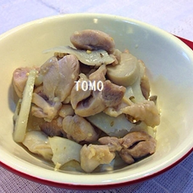 GABANタイム　とあらびきガーリック　ｄｅ　レンコンとエリンギの鶏モモ炒め