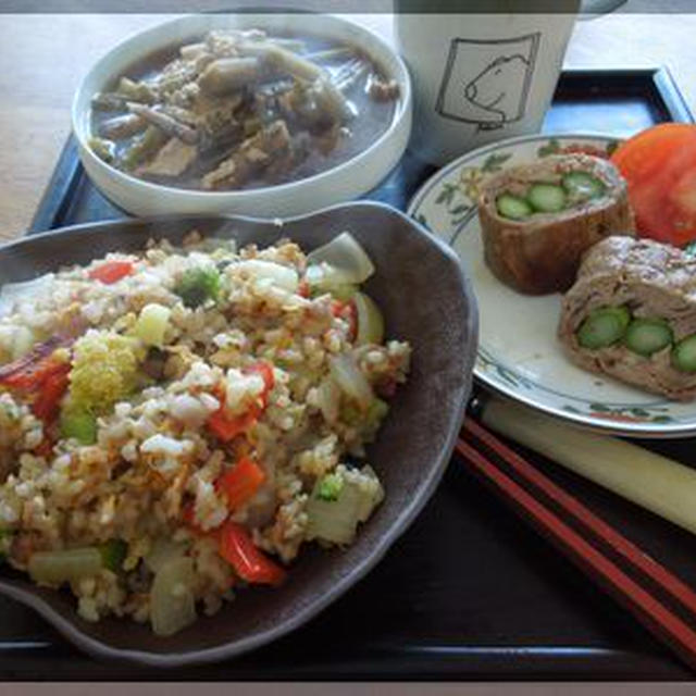 コンビーフ焼き飯