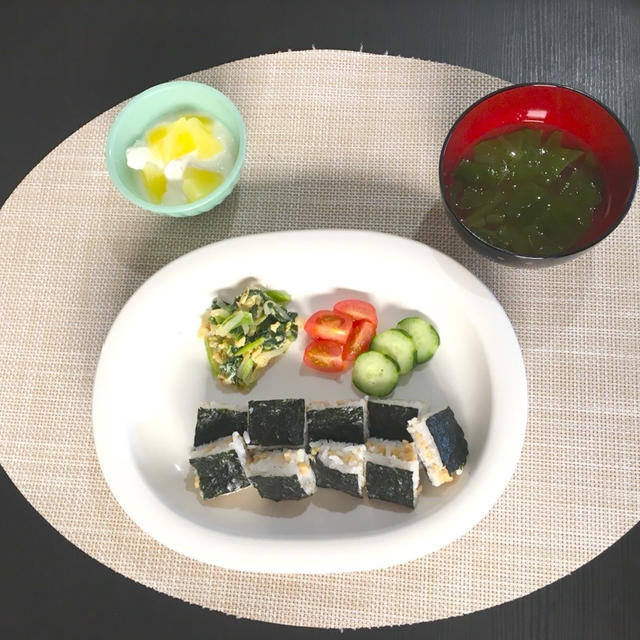【幼児食】4/9のまとめ☆鱈の蒸し煮をリメイク！クリーム煮&わかめと豆腐のスープ