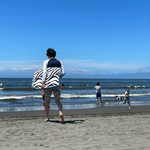 ボディーボードをやってみました