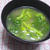 菜の花の味噌汁