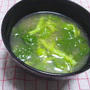 菜の花の味噌汁