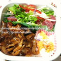 ＜牛肉ときのこのデミグラス丼弁当♪＞とレシピ掲載のご報告☆ by はらぺこ準Junさん