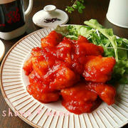 鶏むね肉で♪ピリ辛旨々～鶏チリ♪