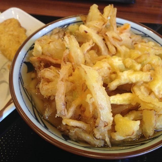 かき揚げうどん
