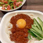 面レシピ掲載と、夫のこだわり夫作！ジャージャー麺の晩ごはん