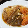 骨付もも肉と茄子の、丸ごとトマト煮込み。＜レシピ＞
