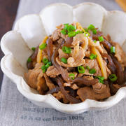 包丁いらず♪ご飯がすすむ♪『豚こまとこんにゃくの甘辛しぐれ煮』