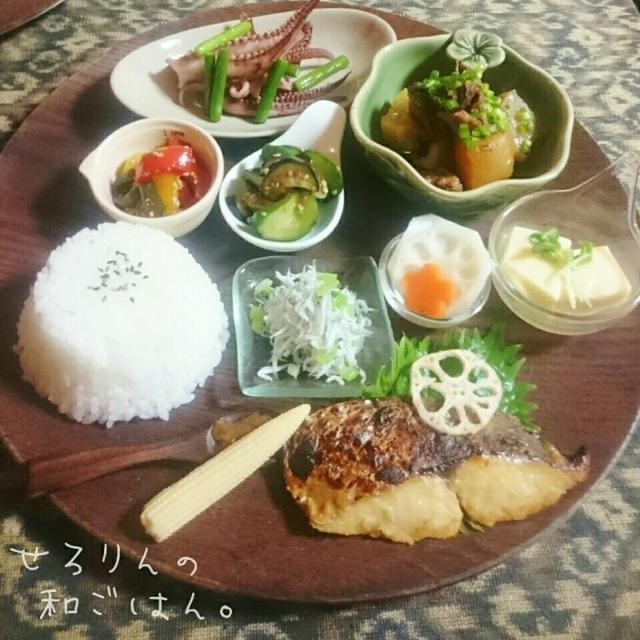 さわらの西京焼き de 和んぷれーと♡