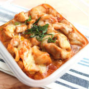 レンジで6分。人気のチーズタッカルビの一番簡単な作り方。