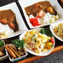 ■【カレーライス／蕗の甘辛炒め煮／ポテトサラダ】義姉宅へと　ケータリングランチ♪