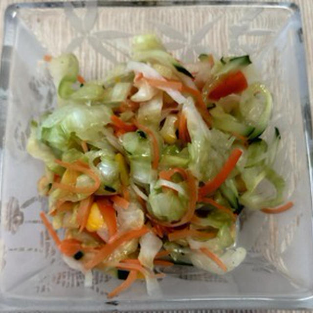 カラフル野菜のコールスロー風