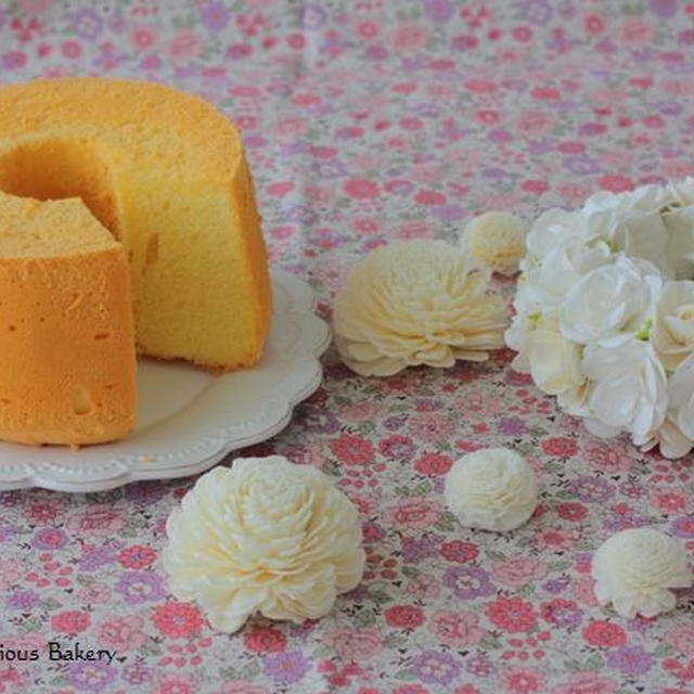 バニラシフォンケーキ♪