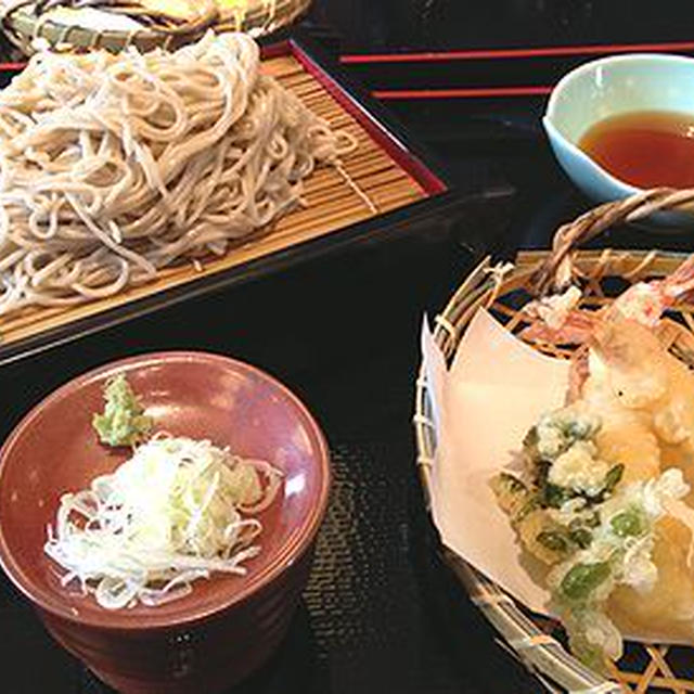 天ぷら蕎麦。岩盤浴初体験