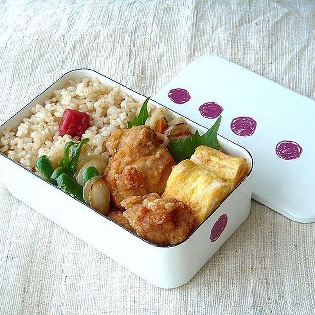 8/30(金)鶏の塩からあげ弁当