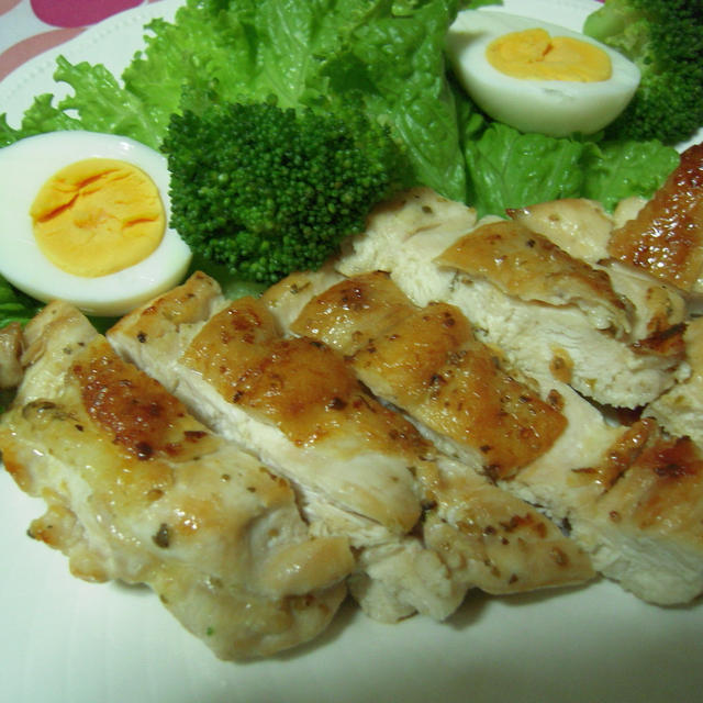 鶏肉のオレガノソテー
